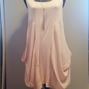 NWT Patrizia Luca|Tank Dress|Blush|Sz S